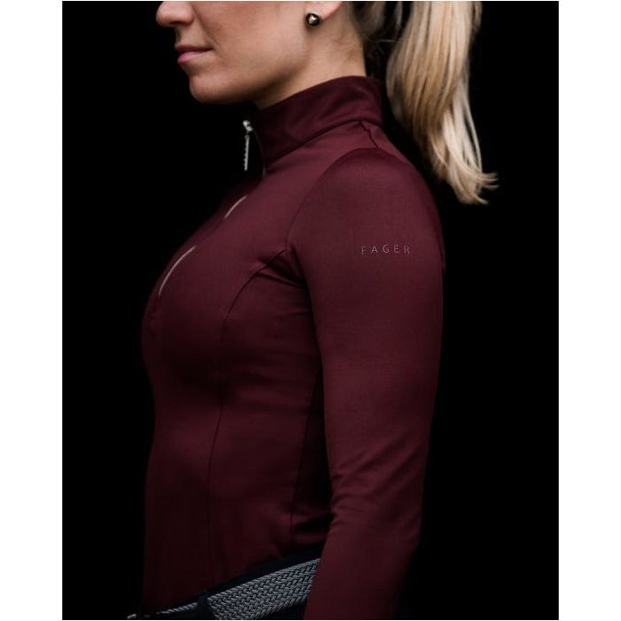 SALE Fager Emma Long Sleeve Burgundy