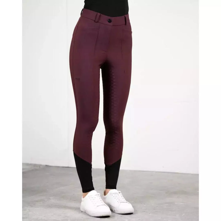 Fager Freya Hybrid breeches Burgundy Full seat