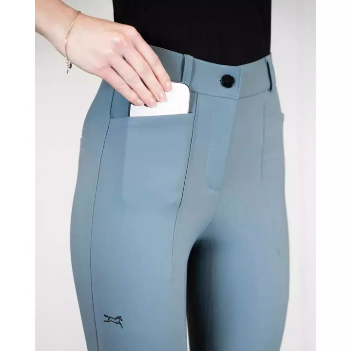 Fager Freya Hybrid breeches Ice Blue Half seat