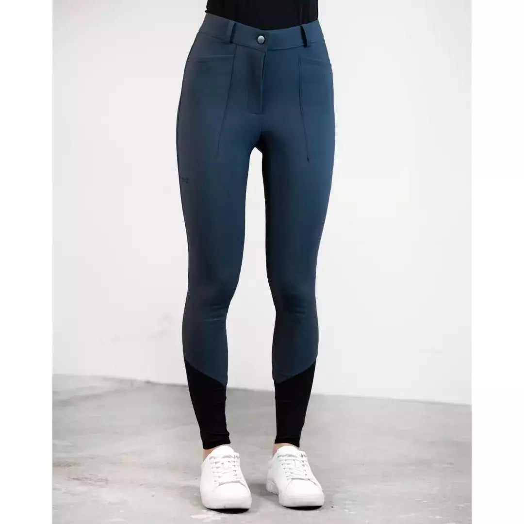 Fager Freya Hybrid breeches Navy Half seat