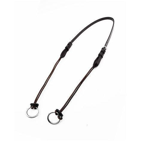 Fager Loose Gag Cheeks with neckpiece - Brown