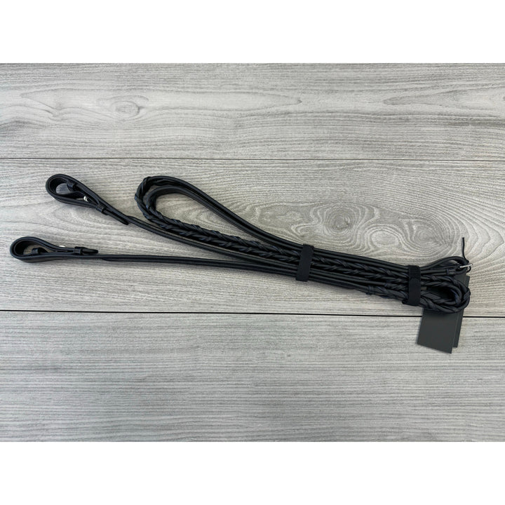 SALE Laced Reins Deco French Hook Black Full -12052-44