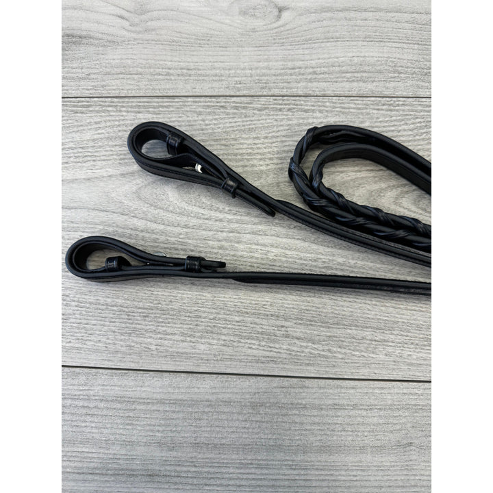 SALE Laced Reins Deco French Hook Black Full -12052-44