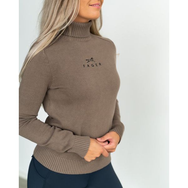 Fager Jackie Turtleneck Sweater Beige