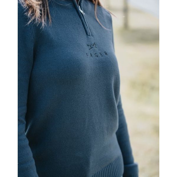 Fager Kim Half Zip Sweater Navy