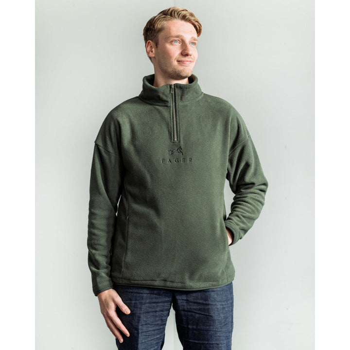 Fager Molly Half-zip fleece Green