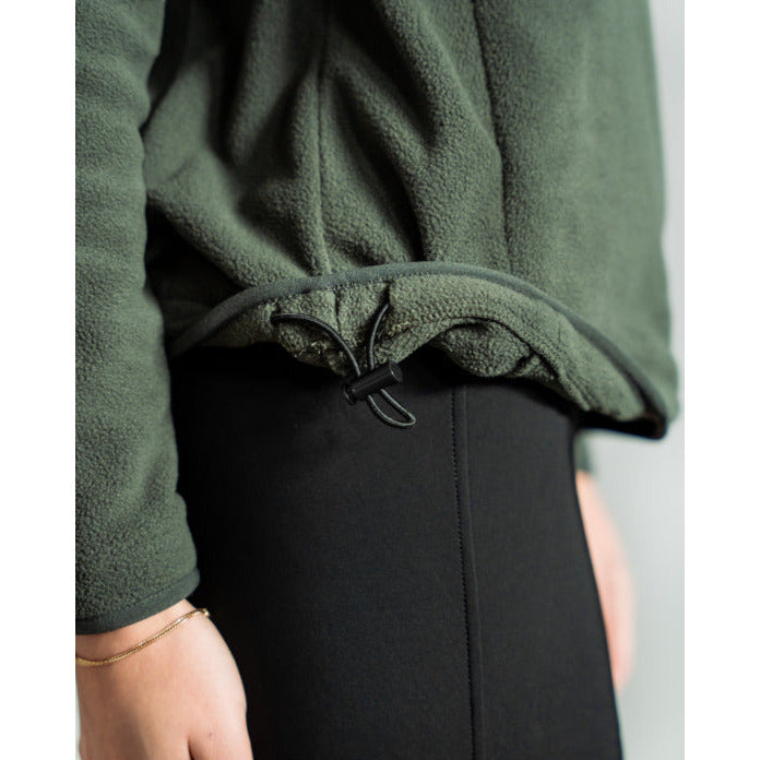 Fager Molly Half-zip fleece Green