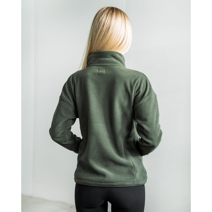 Fager Molly Half-zip fleece Green