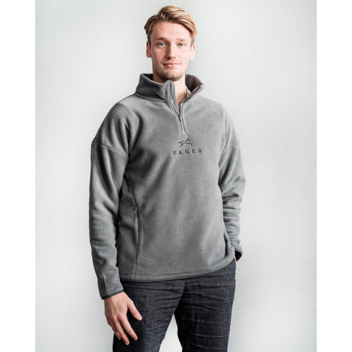 Fager Molly Half-zip fleece Dark grey