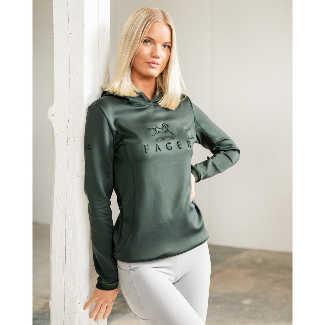 Fager Polly Hoodie Green