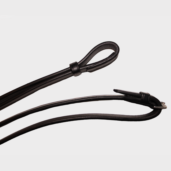 Soft Leather Double Bridle Reins Set-French Hook