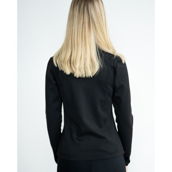 Fager Vera Full zip sport sweater Black