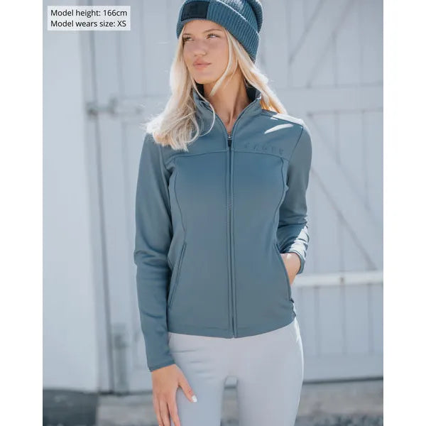 Fager Vera Full zip sport sweater Ice Blue