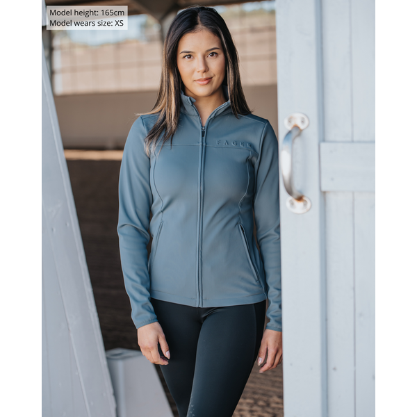 Fager Vera Full zip sport sweater Ice Blue