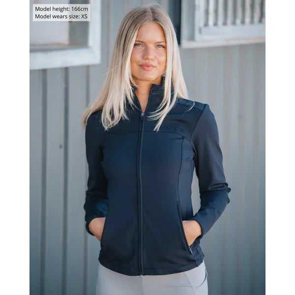 Fager Vera Full zip sport sweater Navy