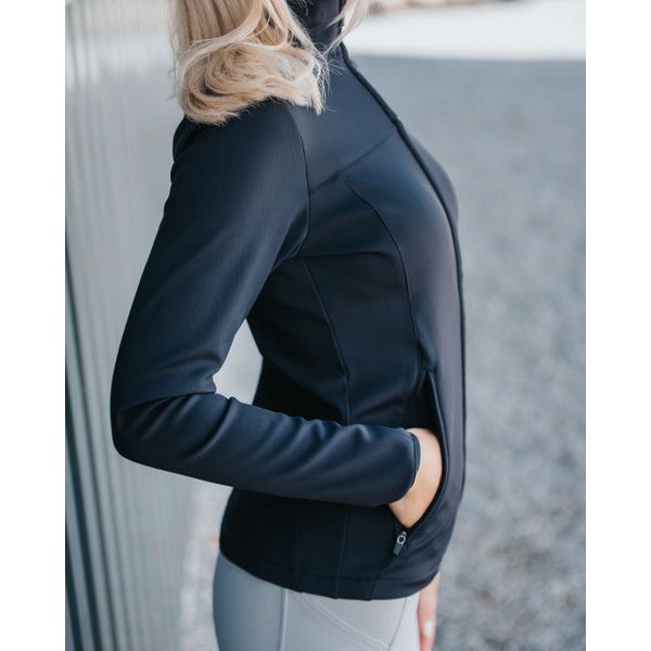 Fager Vera Full zip sport sweater Navy