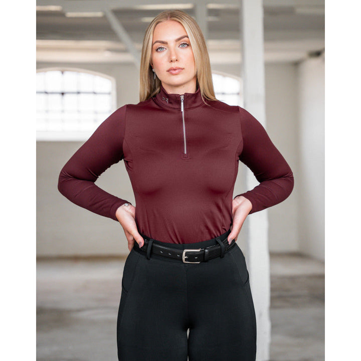 SALE Fager Emma Long Sleeve Burgundy