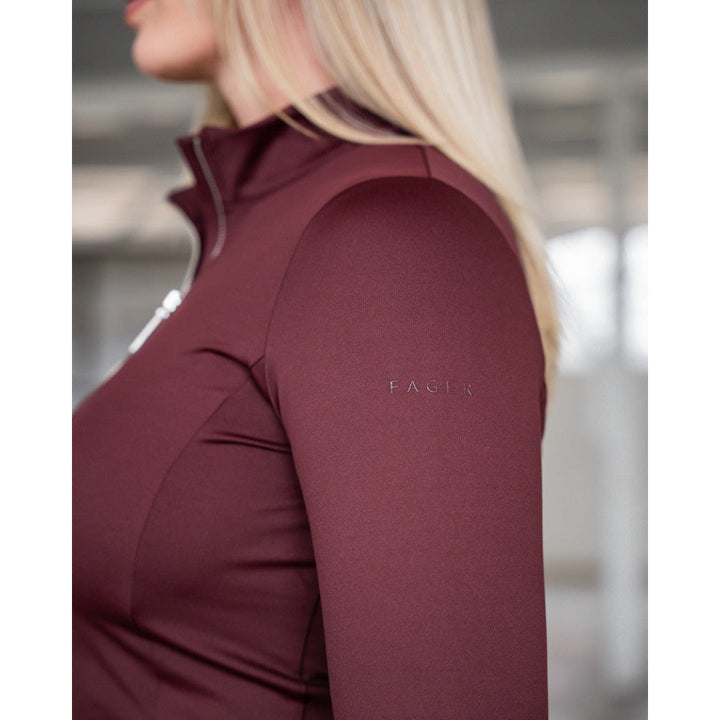 SALE Fager Emma Long Sleeve Burgundy