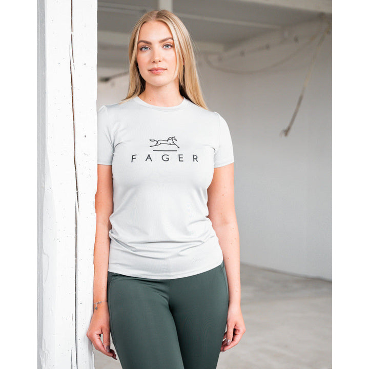 Fager Fia Short Sleeve T-Shirt Grey