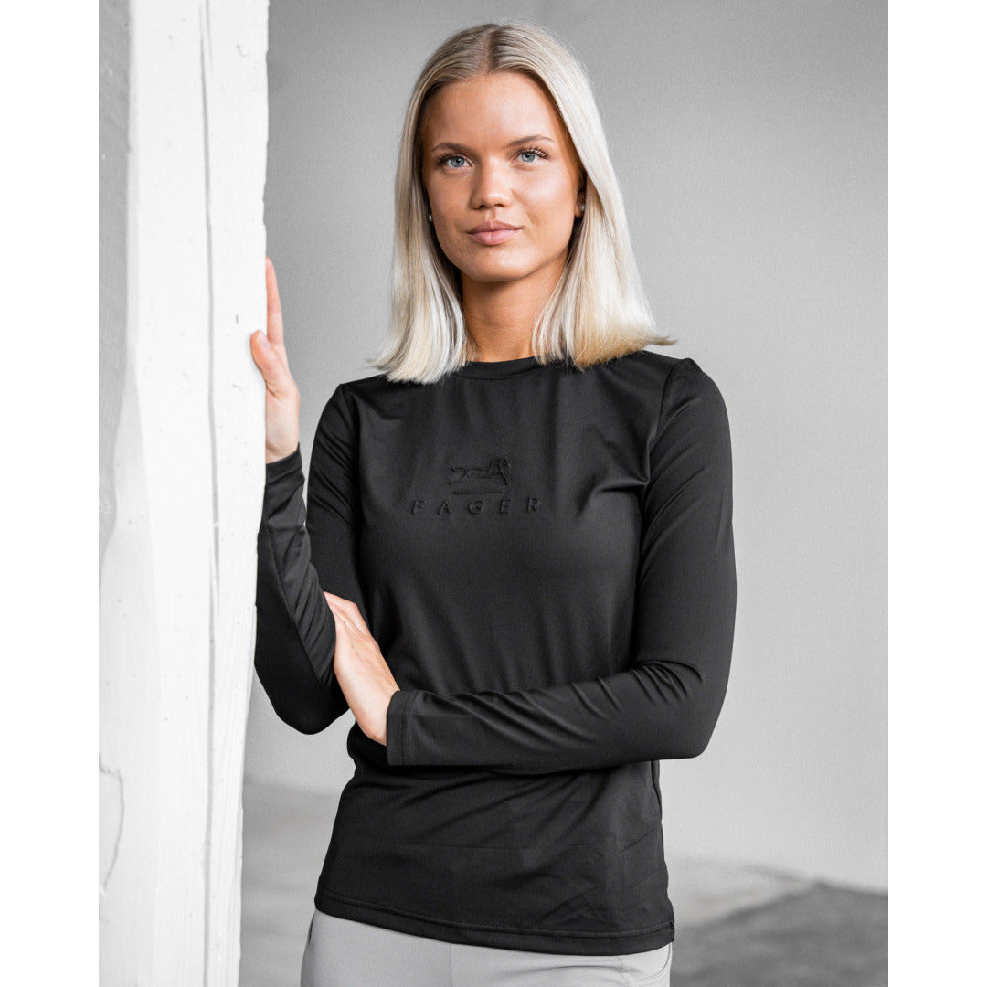 Fager Ida Long Sleeve T-Shirt Black