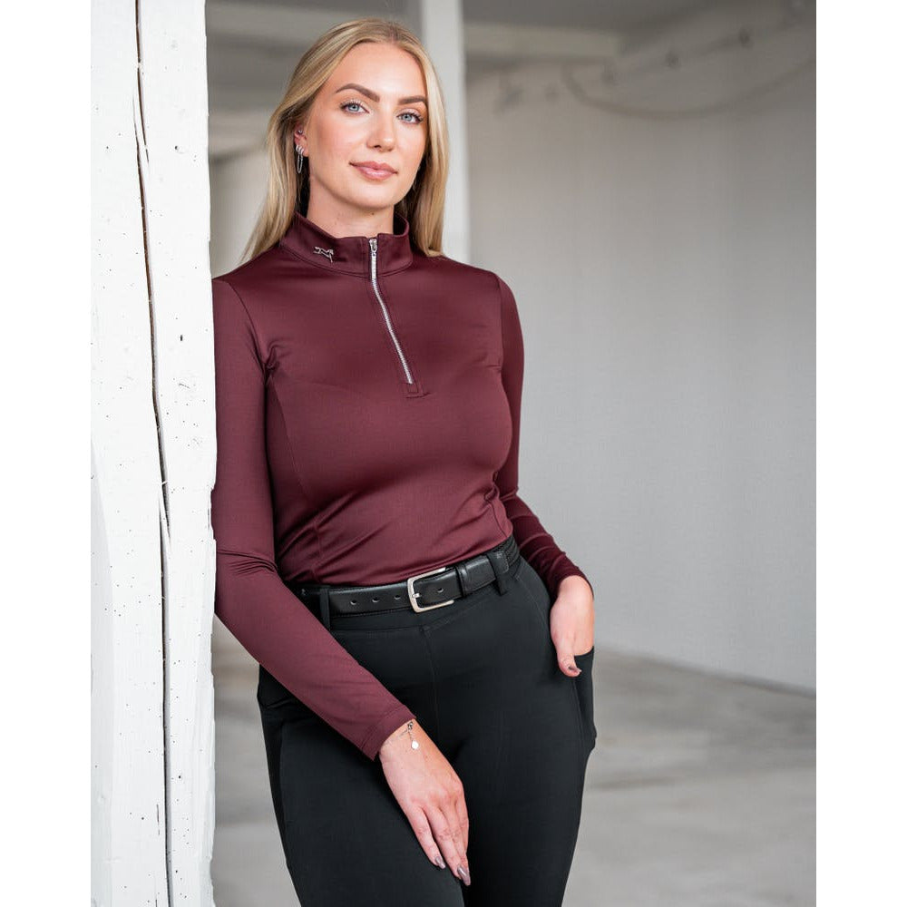 Fager Emma Long Sleeve Burgundy