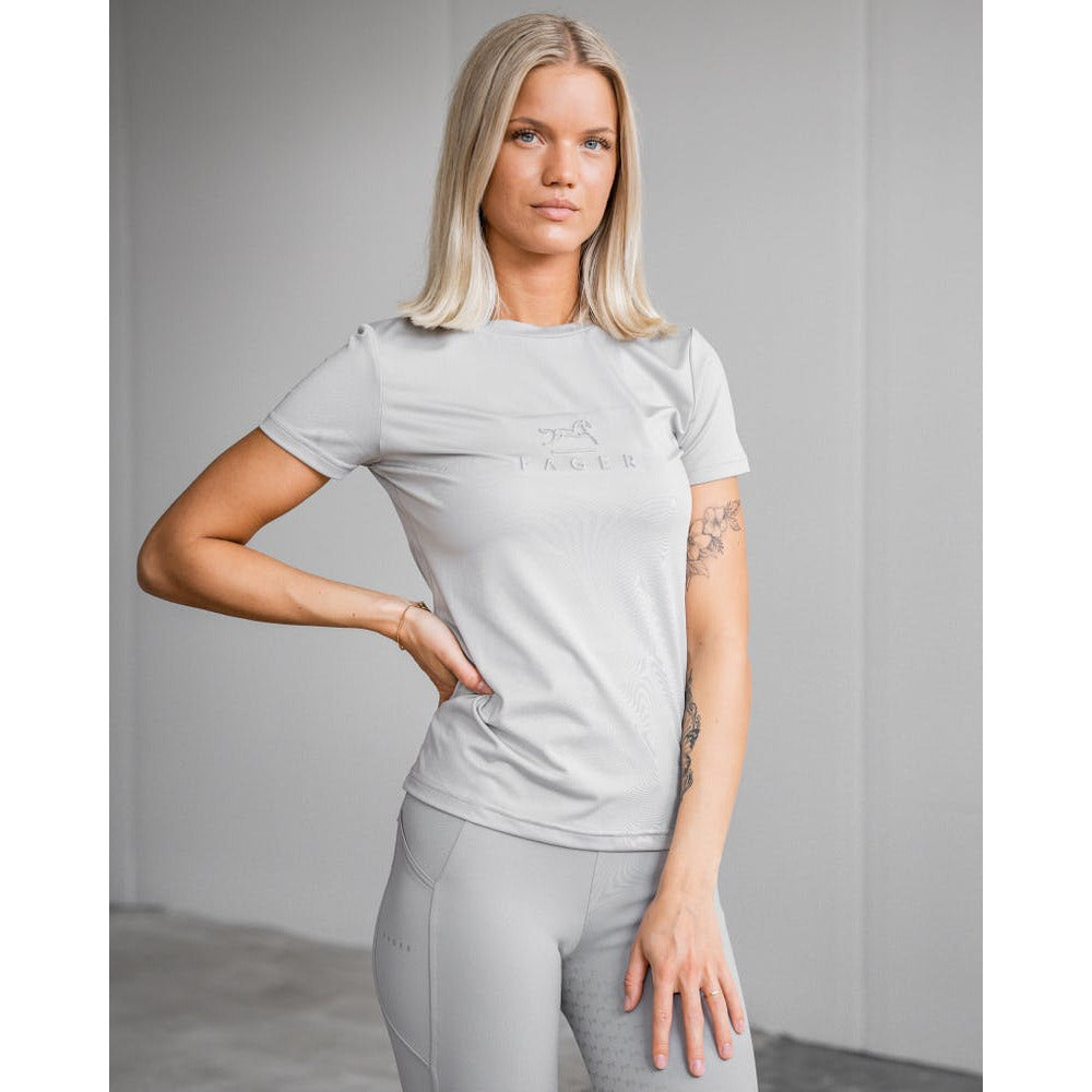 Fager Ida Short Sleeve T-Shirt Light Grey