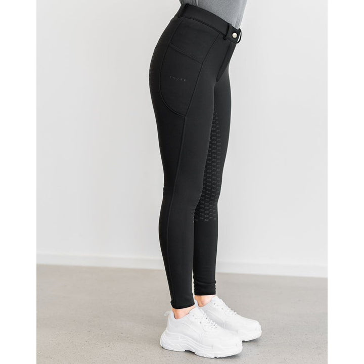 Fager Elsa Winter Breeches Black Knee Grip