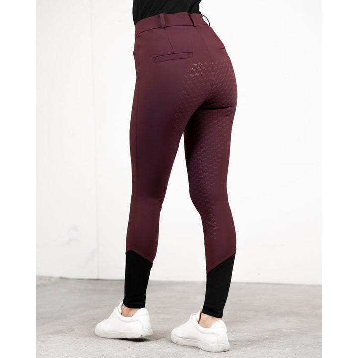 Fager Freya Hybrid breeches Burgundy Full seat