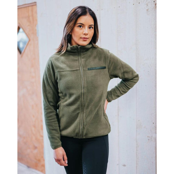 Fager Astrid Full-zip Fleece Green