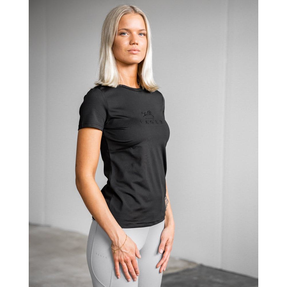 Fager Ida Short Sleeve T-Shirt Black