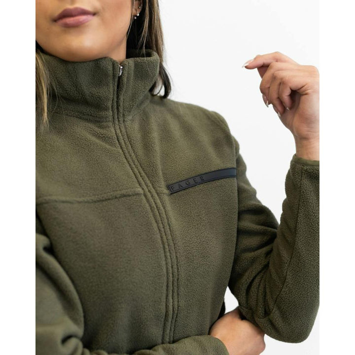 Fager Astrid Full-zip Fleece Green