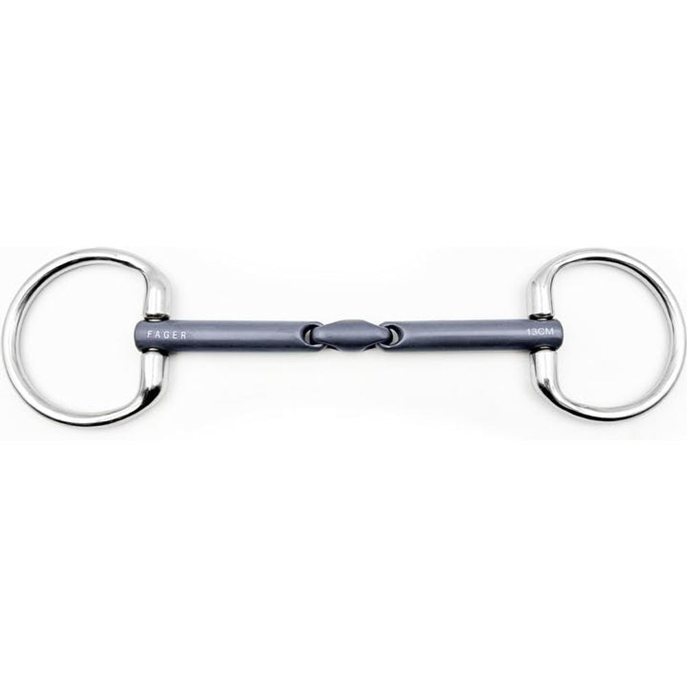 SALE Fager Madeleine Titanium Bradoon Double Jointed Fixed Ring