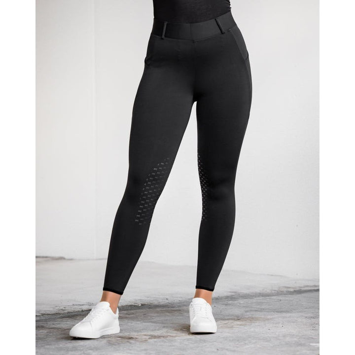 SALE Fager Loui Winter Leggings Black Full Grip