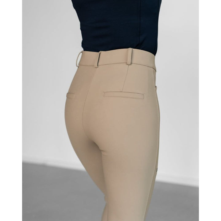 SALE Fager Freya Hybrid breeches Dark beige Knee Grip
