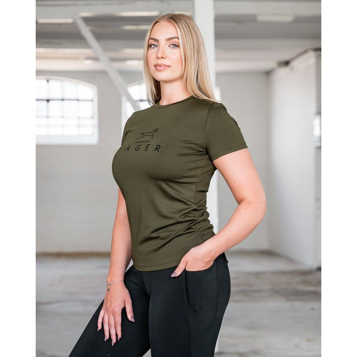 Fager Fia Short Sleeve T-Shirt Green