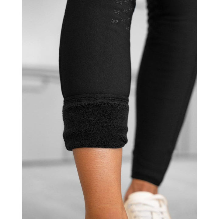 Fager Elsa Winter Breeches Black Knee Grip