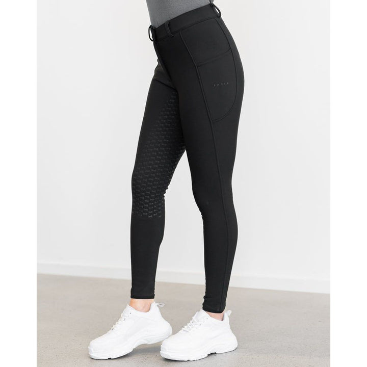 Fager Elsa Winter Breeches Black Knee Grip