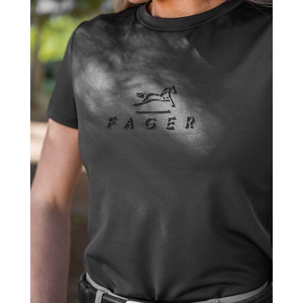 Fager Ida Short Sleeve T-Shirt Dark Grey