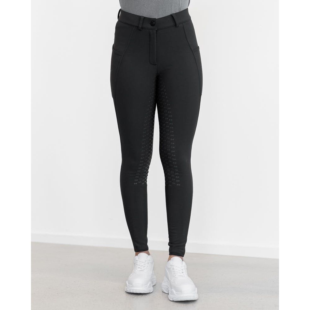 Fager Elsa Winter Breeches Black Full Grip