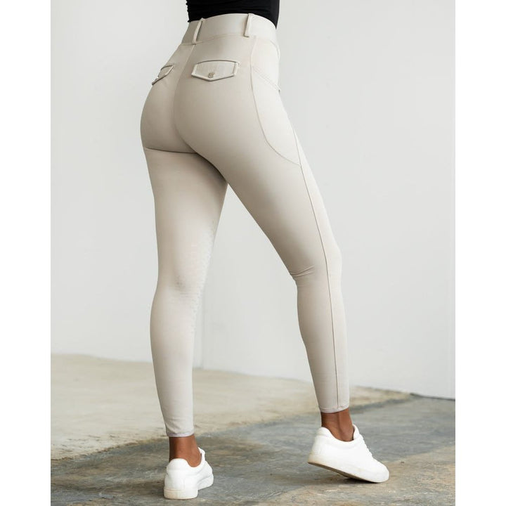 Fager Loui Active Leggings Light Beige Full Grip