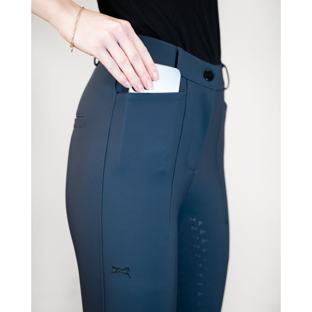 Fager Freya Hybrid breeches Navy Half seat