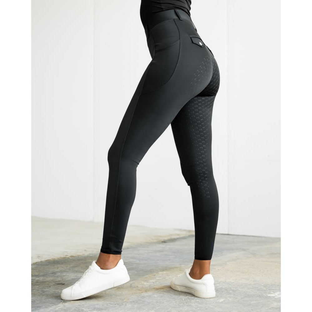 Fager Loui Active Leggings Black Full Grip