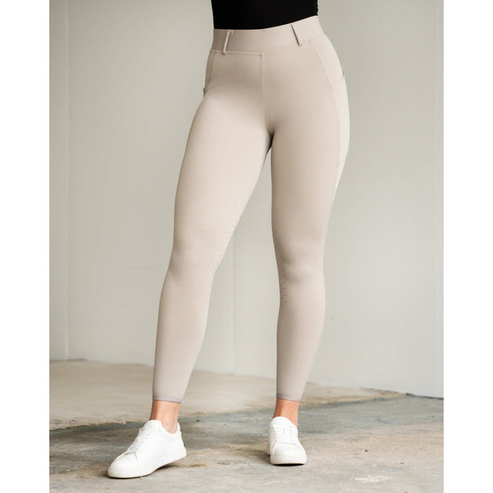 Fager Loui Active Leggings Light Beige Full Grip