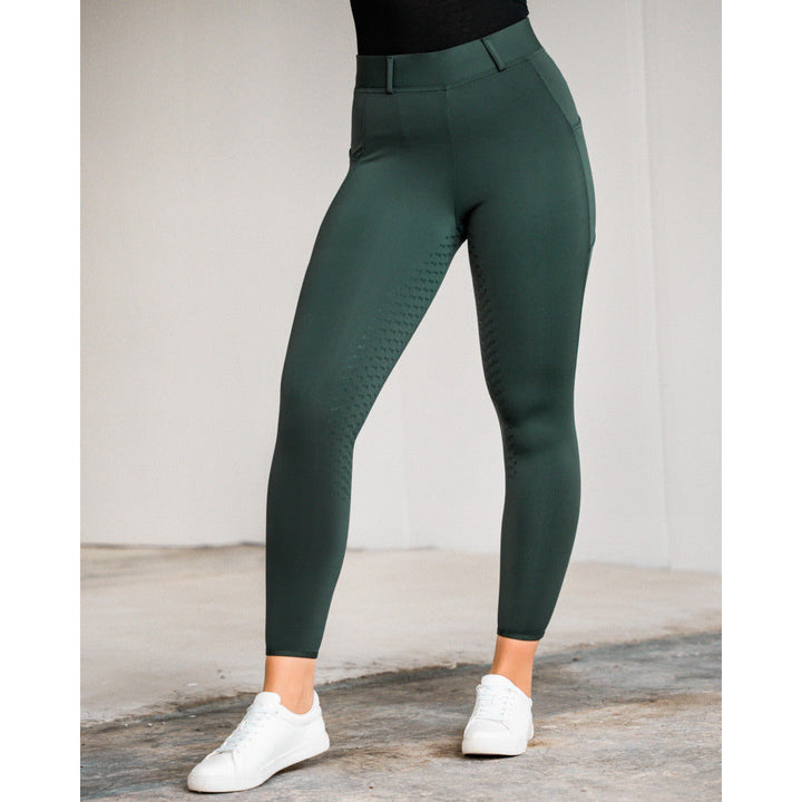 Fager Loui Active Leggings Green Full Grip