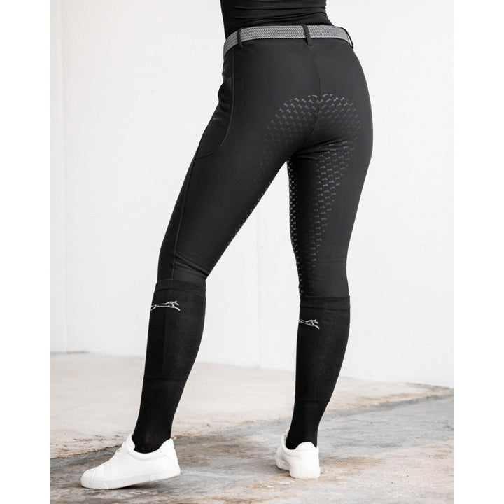 SALE Fager Loui Winter Leggings Black Full Grip