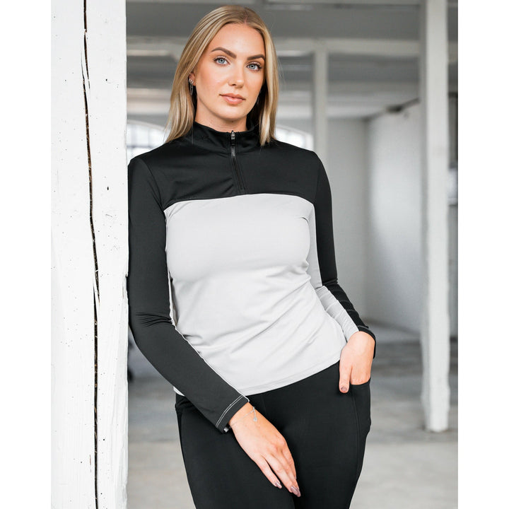 Fager Naomi Long Sleeve Shirt Black/Grey