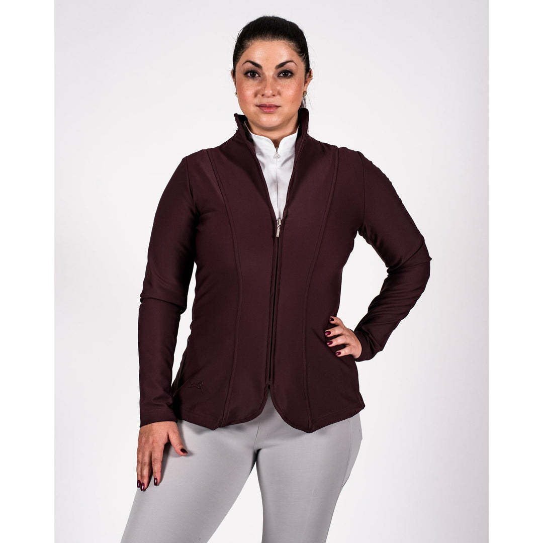 Fager Rebecca Show Jacket Burgundy