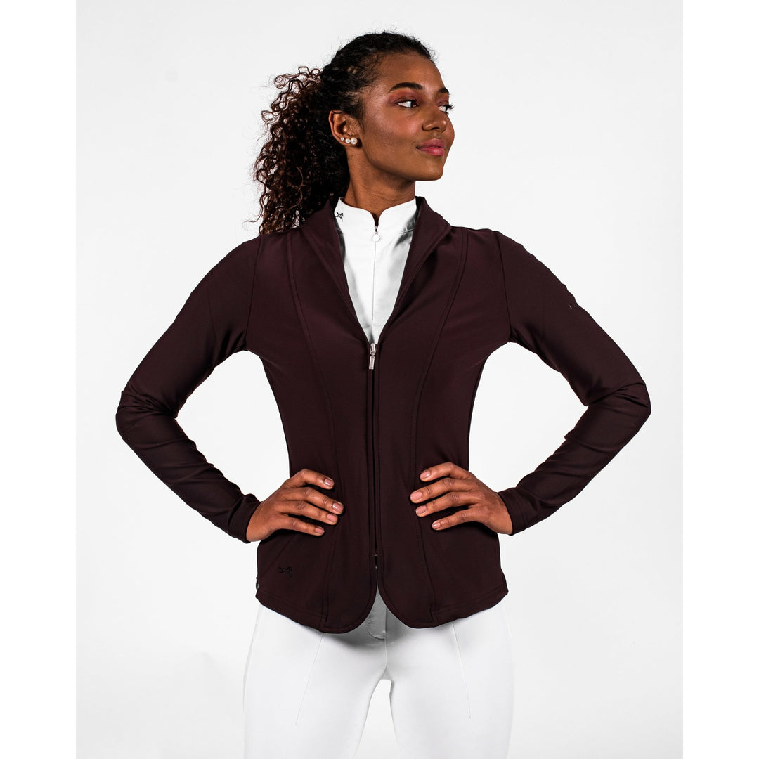 Fager Rebecca Show Jacket Burgundy