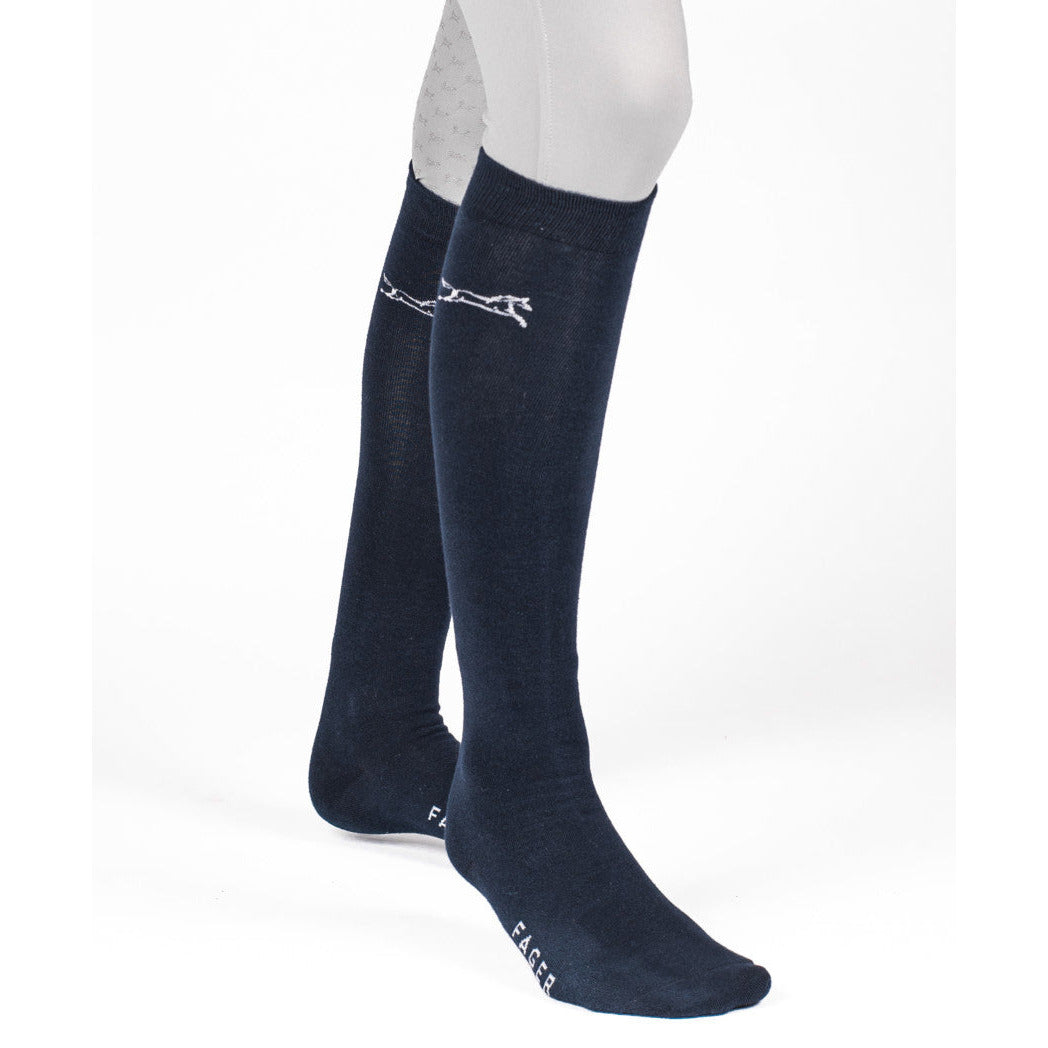 Fager Robin Riding Socks Navy