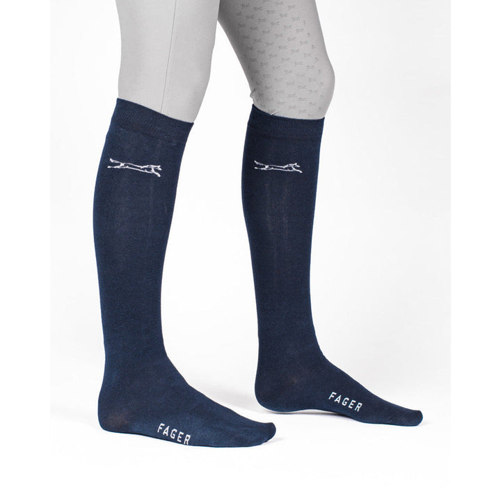 Fager Robin Riding Socks Navy